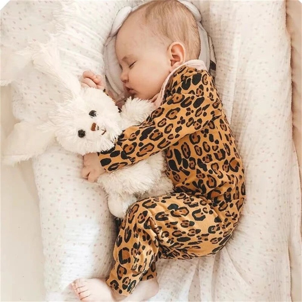 NWT Leopard Print Jumpsuit